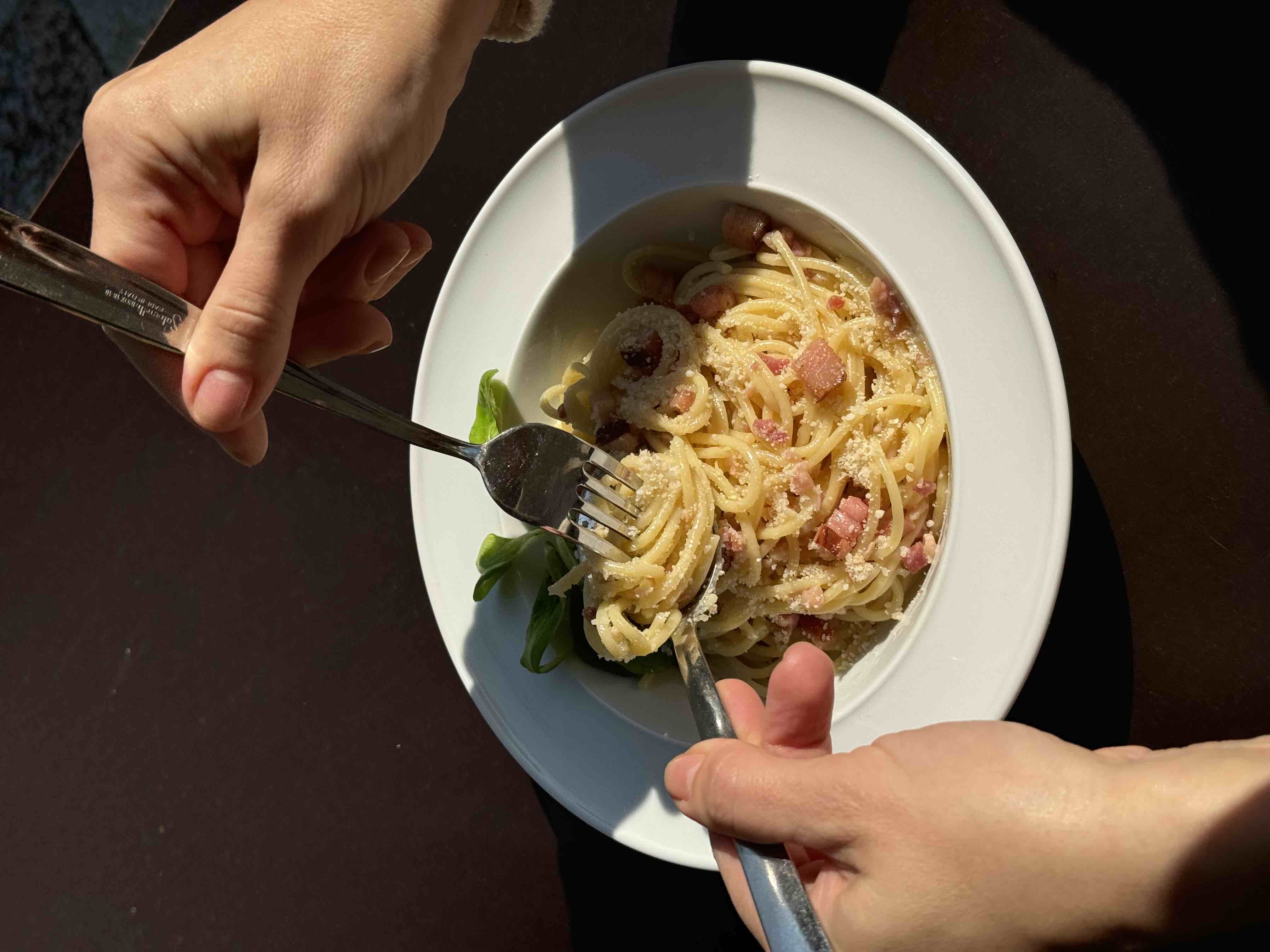 Dezert v restauraci DIANA