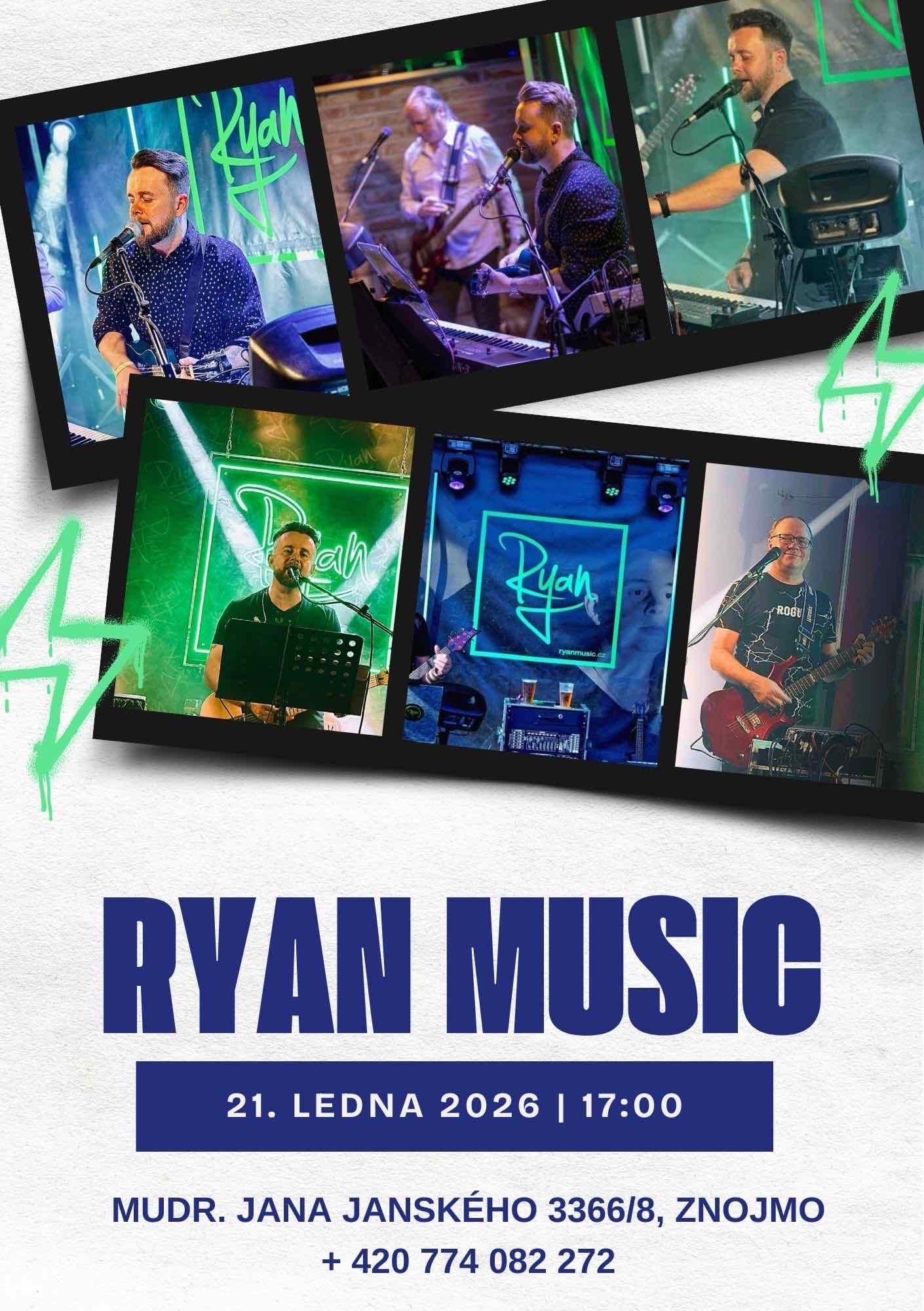 Ryan Music – živá hudba v restauraci DIANA
